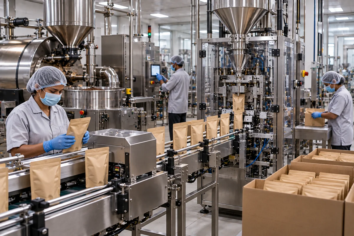 Coffee Processing and Packaging