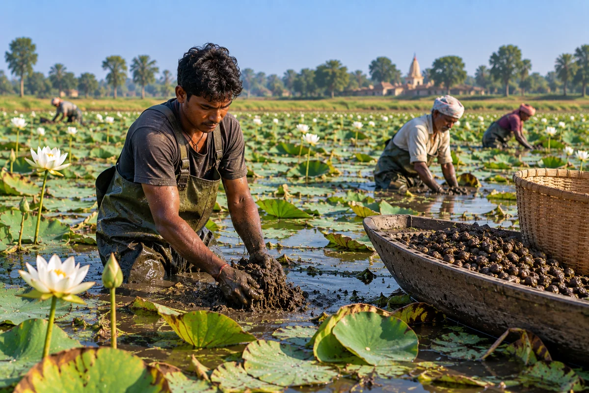 Mithila, Bihar - Makhana (Fox Nut)