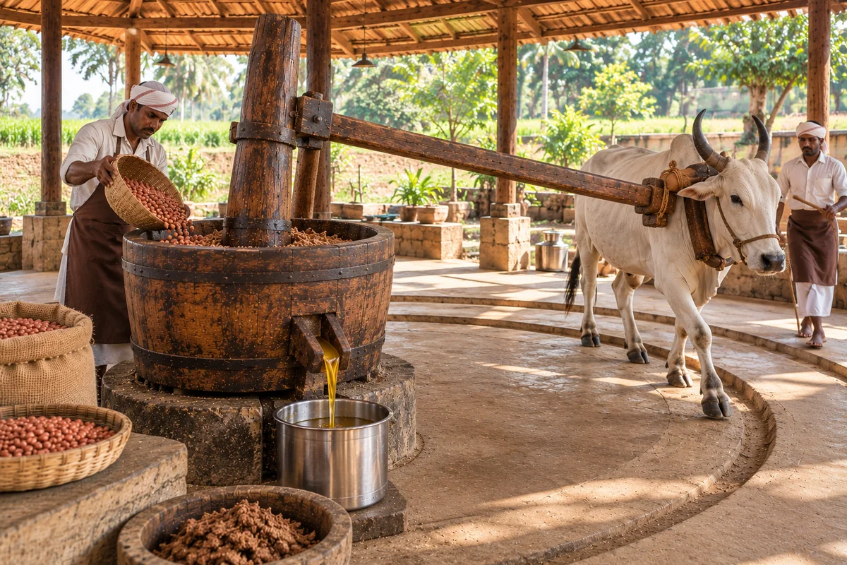Natural Oils Extraction and Packaging