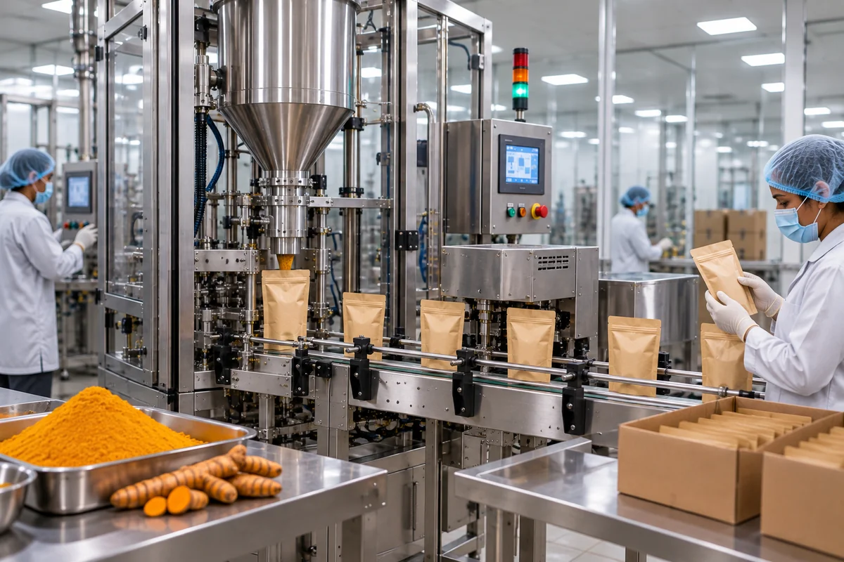 Spices Processing and Packaging