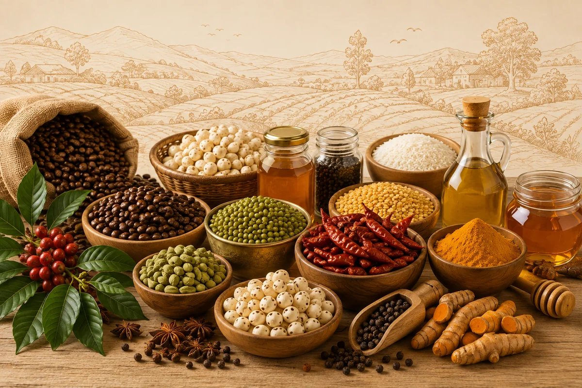 INDICO Harvest agricultural ingredients and produce