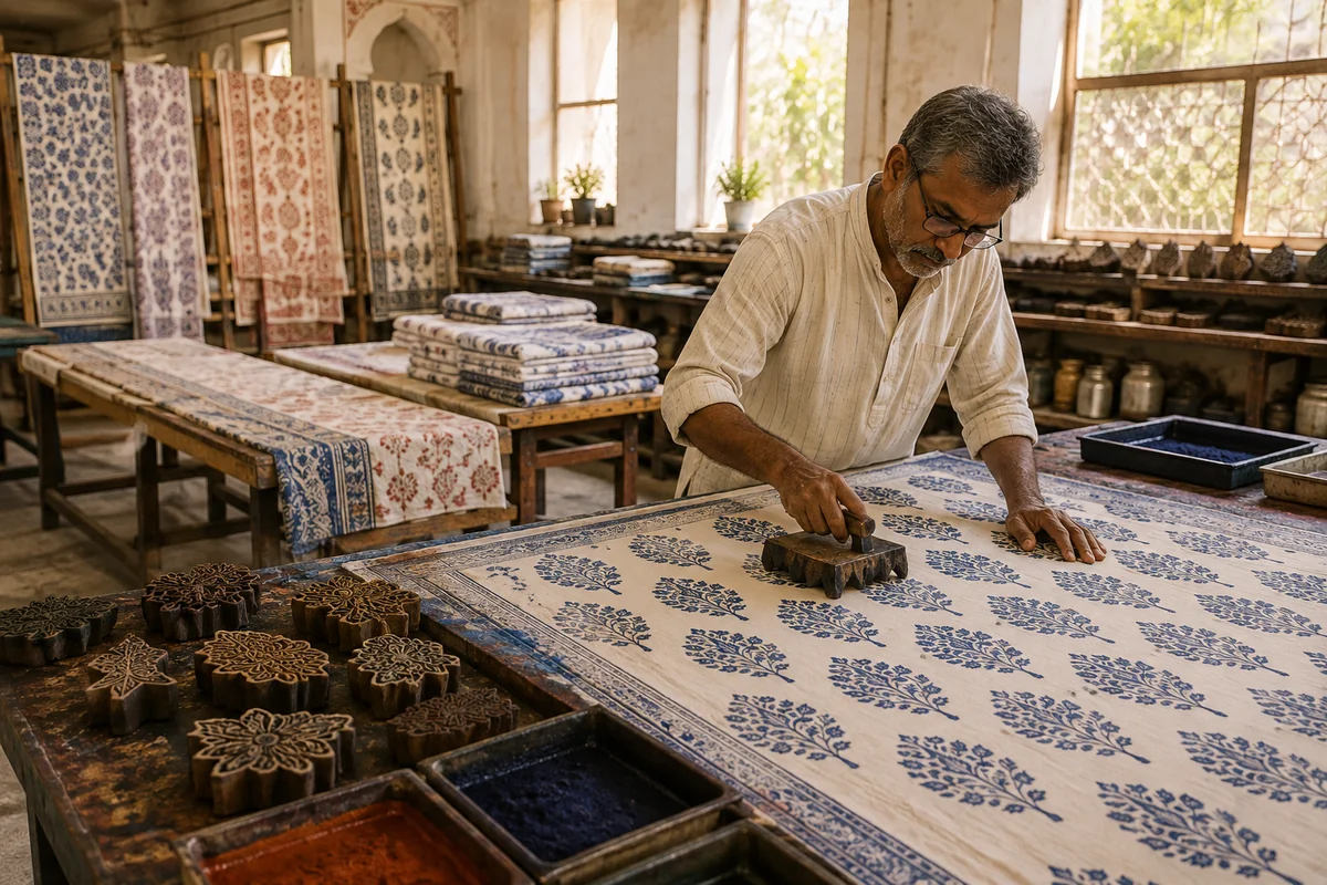 Jaipur, Rajasthan - Printed & Decorative Textiles